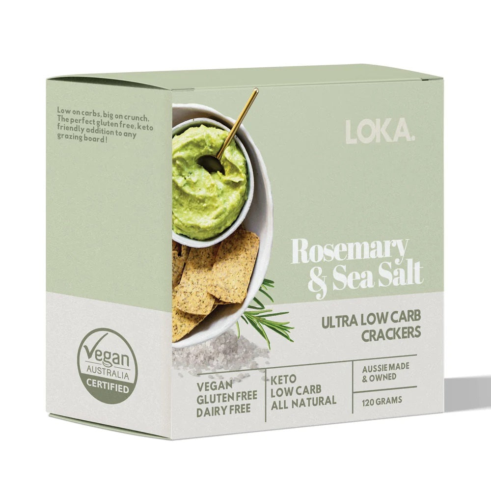 Loka Rosemary Salt Cracker 120g