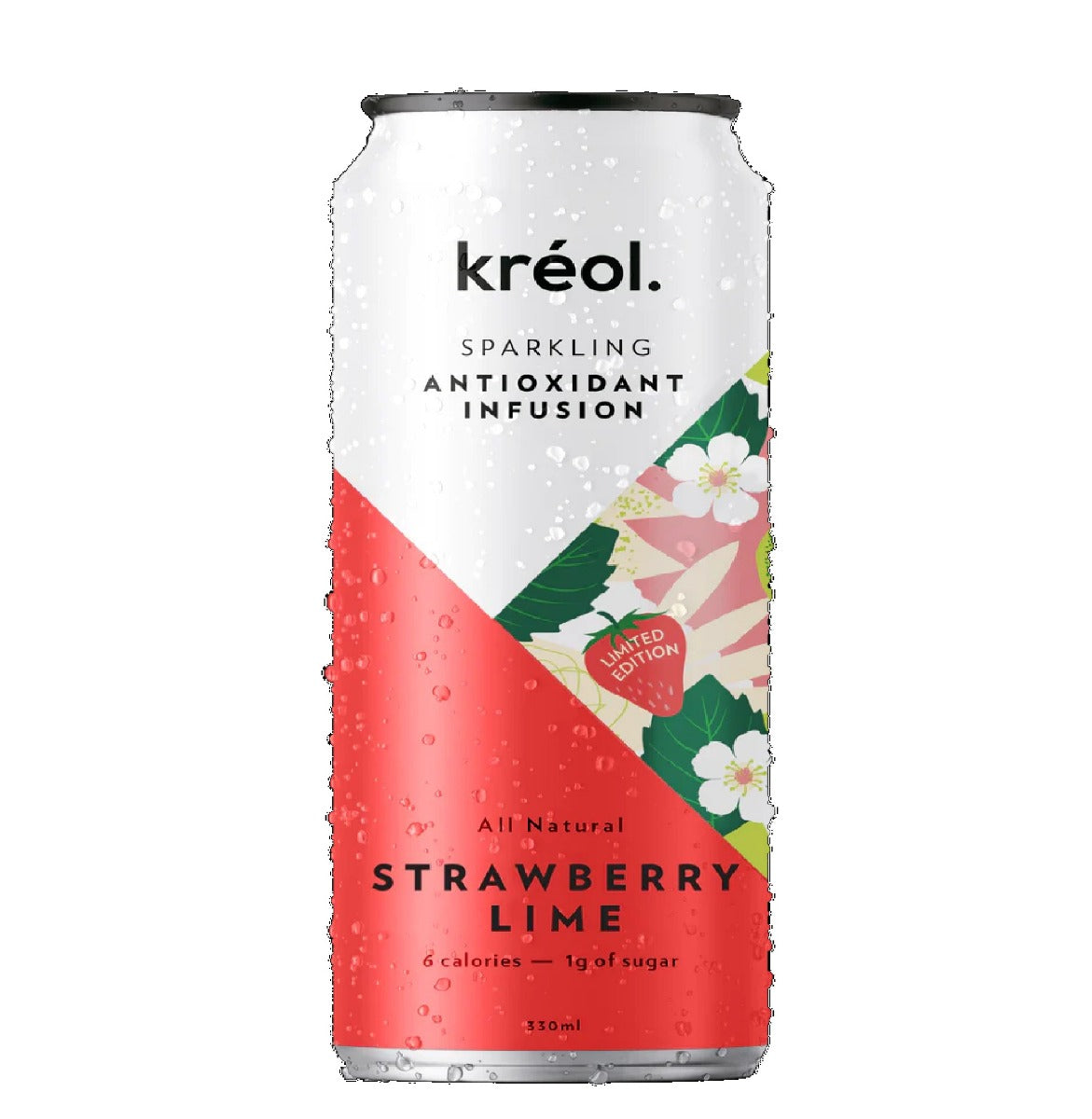 Kreol Infusion Strawberry Lime 330ml