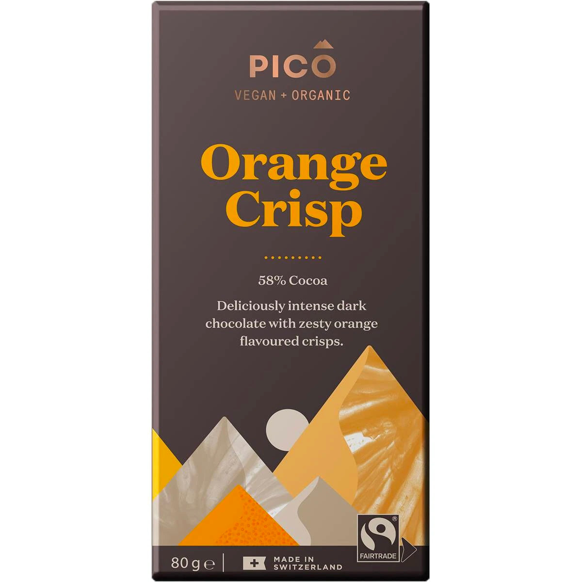 Chocolate Orange Crisp 80g