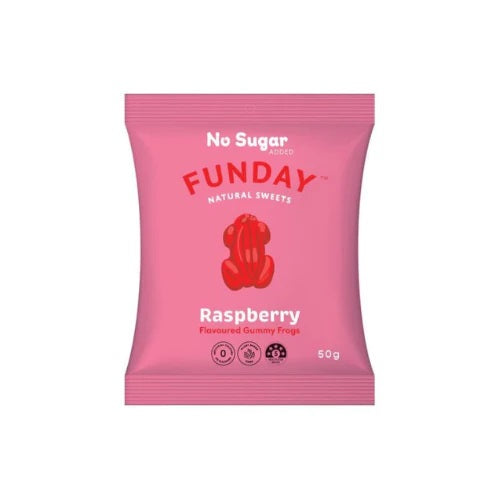 Gummy Frogs Raspberry 50g