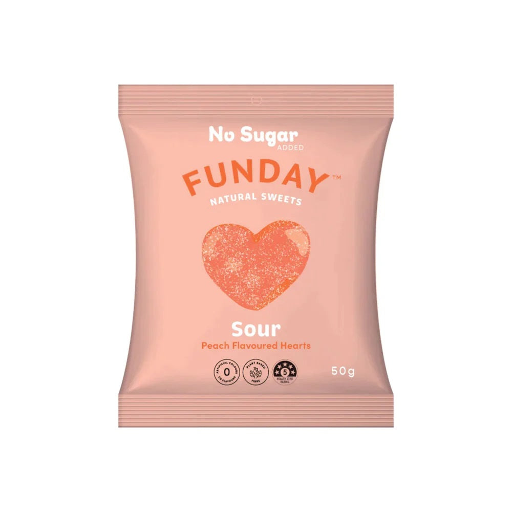 Gummy Heart Sour 50g