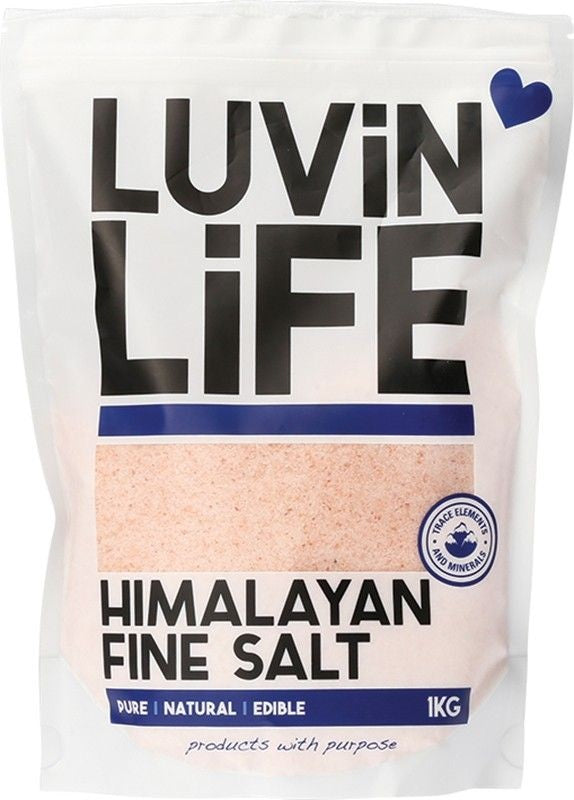 Luvin Life Himalayan Salt Fine 1Kg