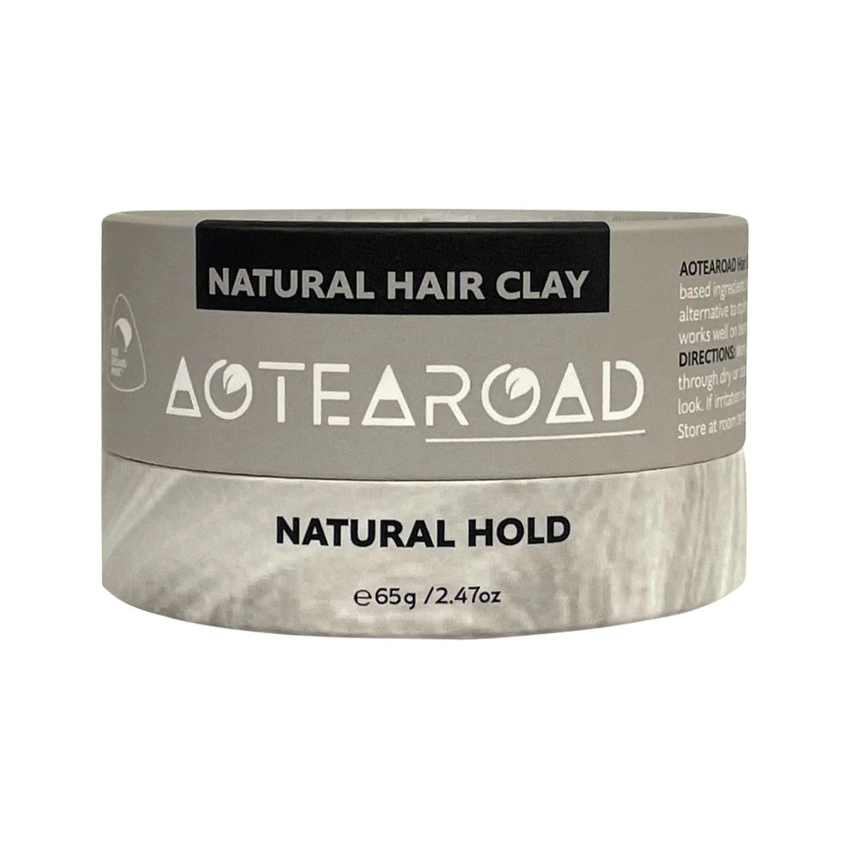 Aotearoad Hair Clay Natural Hold 65g