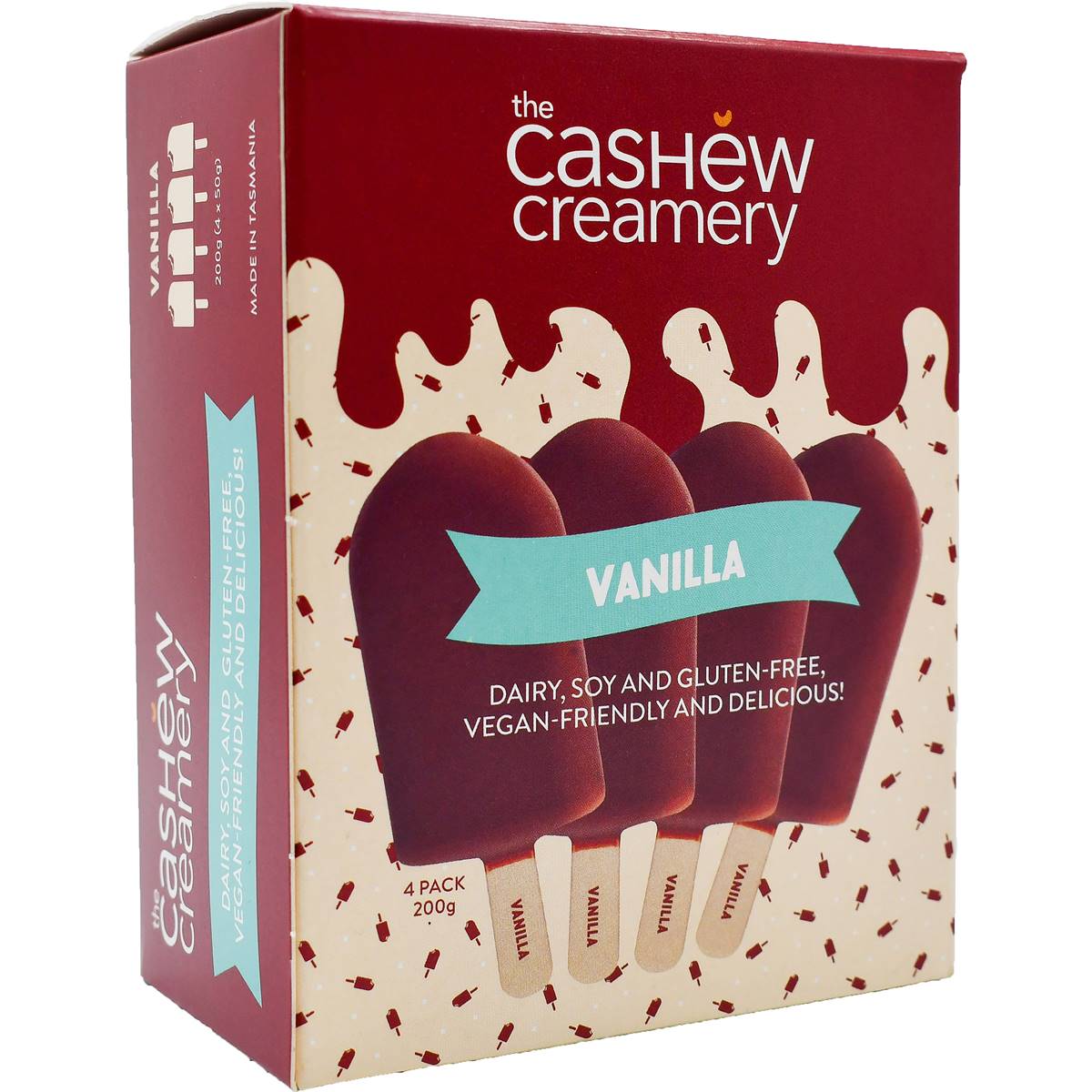 Cashew Creamery Vanilla Multipack 4x50g