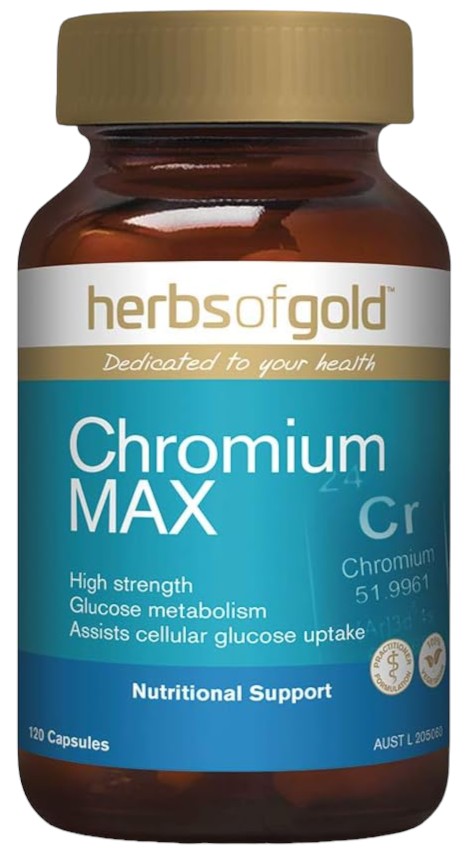 Herbs of Gold Chromium Max 120c