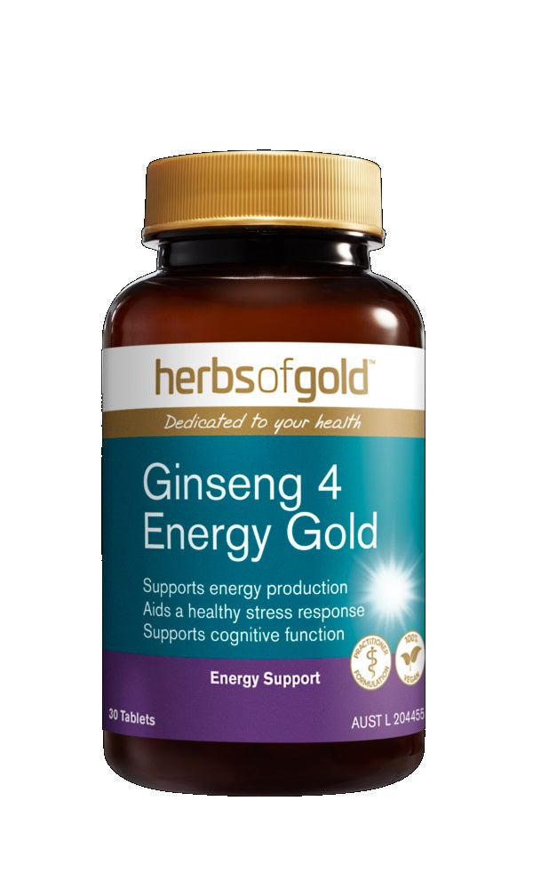 Herbs of Gold Ginseng 4 Energy Gold 30t