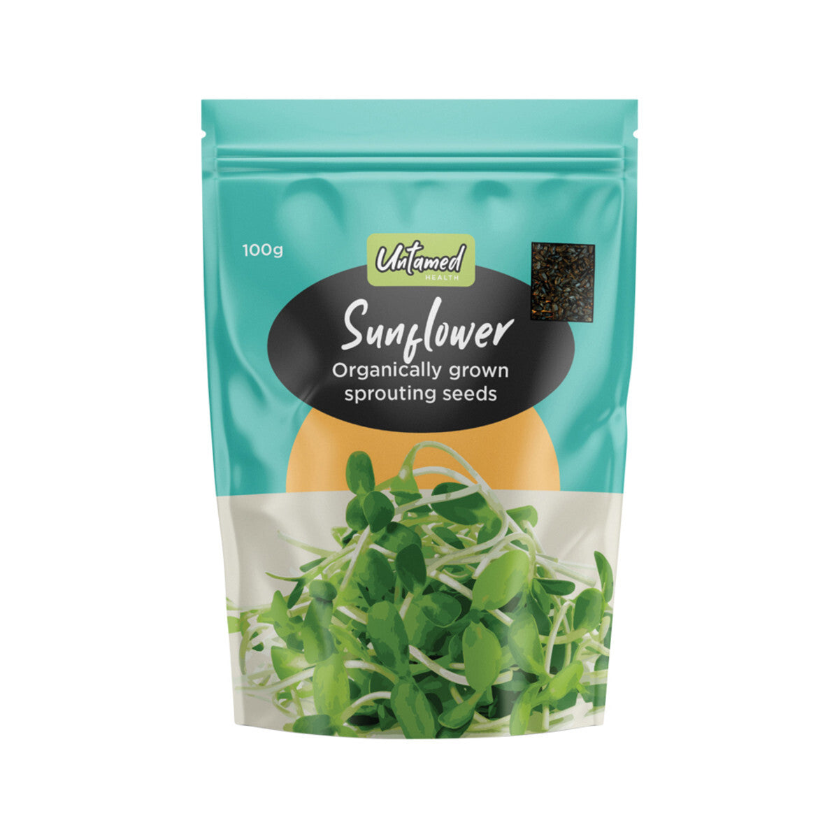 Untamed Health Sprouting Sunflower 100g