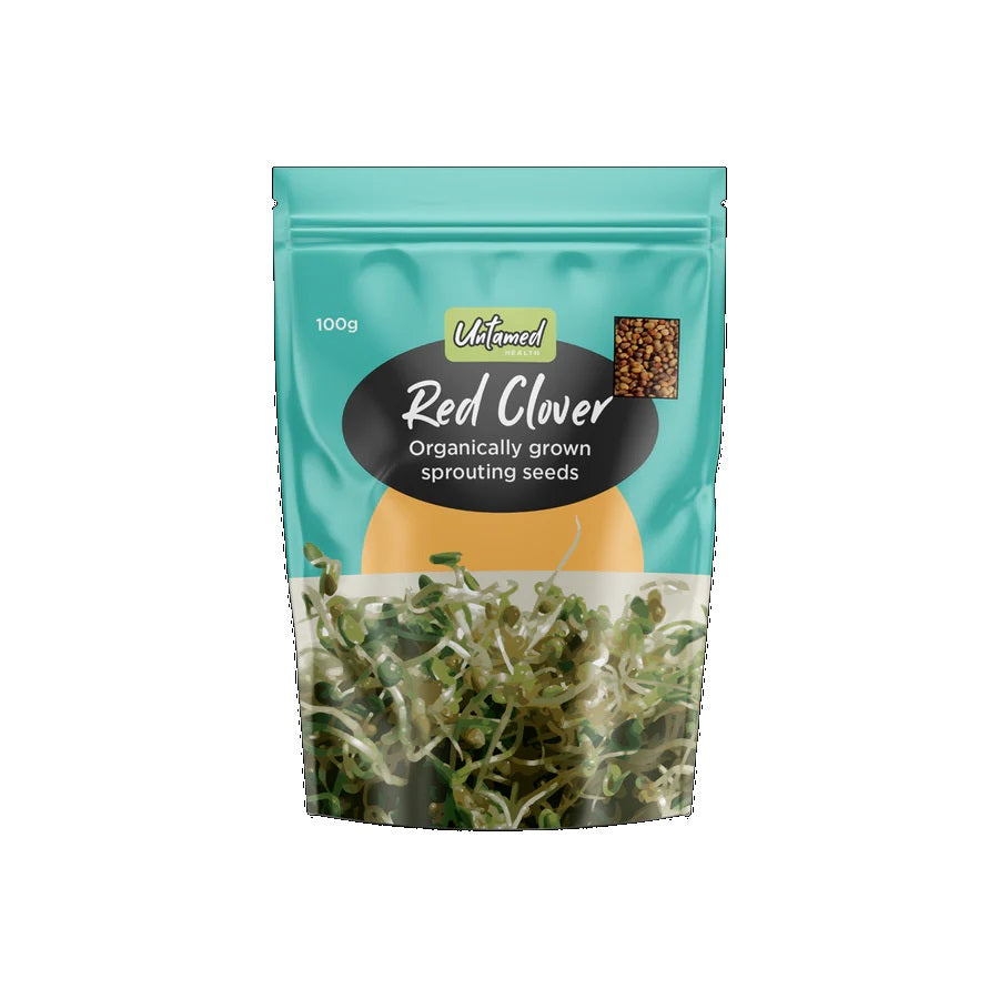 Untamed Health Sprouting Red Clover 100g