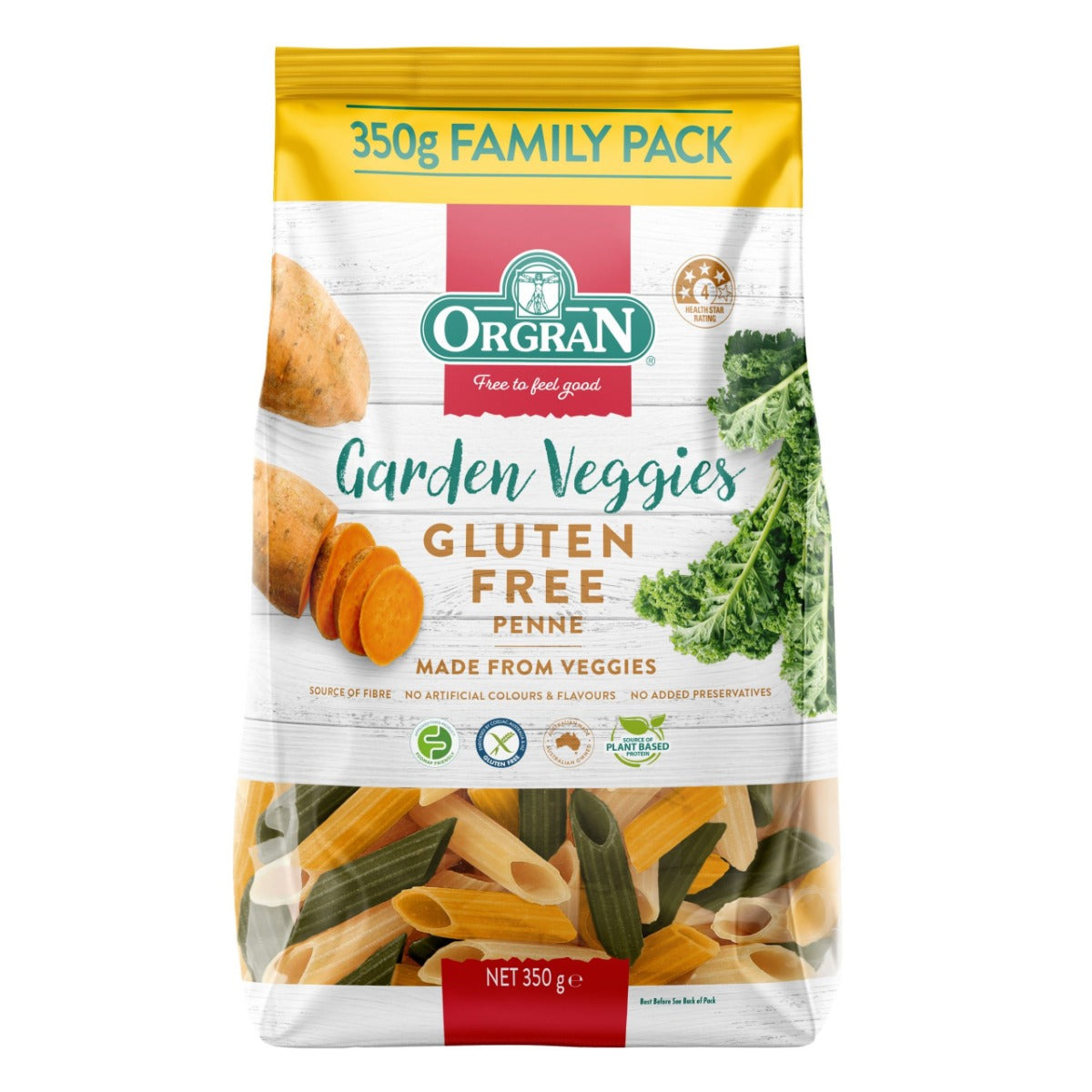 Orgran Penne Garden Veg 350g