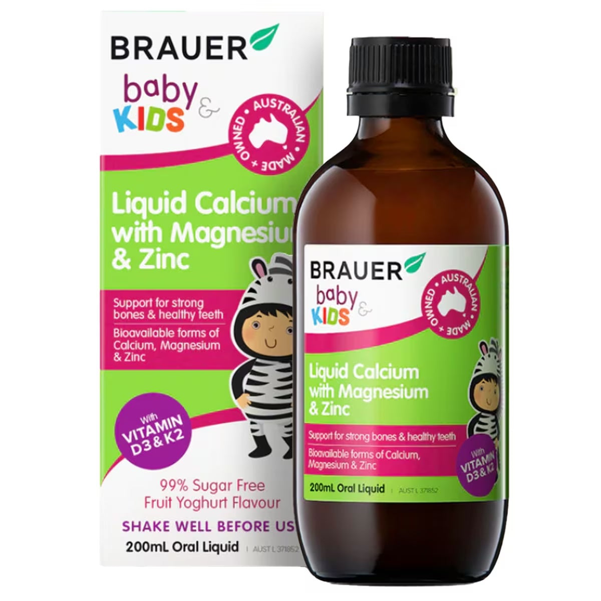 Kids Cal Mag &Zinc 200ml