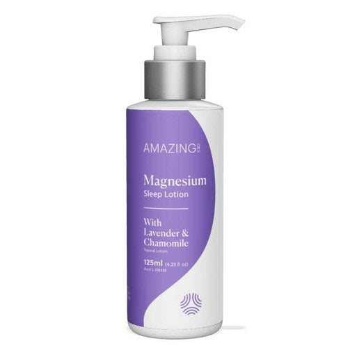 Amazing Oils Magnesium Sleep Lotion with Lavender & Chamomile125ml