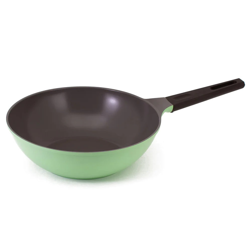 Wok Pan 30cm Green