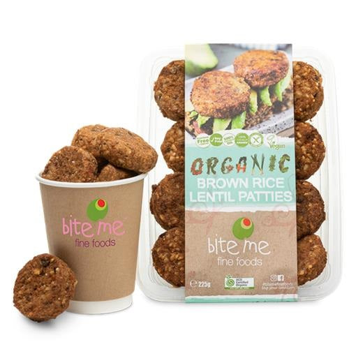 Brown Rice Lentil Patties 225g