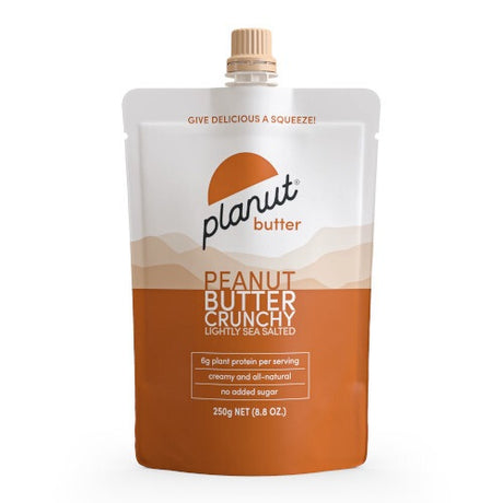 Planut Goods Peanut Butter Crunchy 250g