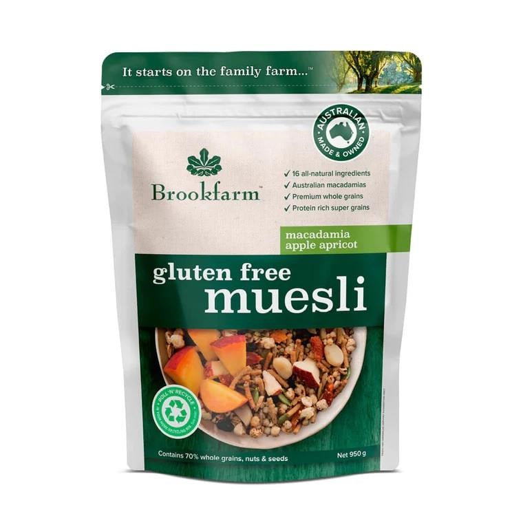 Gluten Free Muesli Macadamia Apple 950g