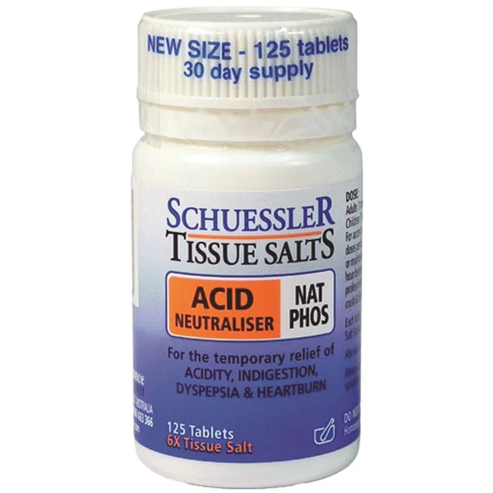 Schuessler Tissue Salts Natural Phos 125T