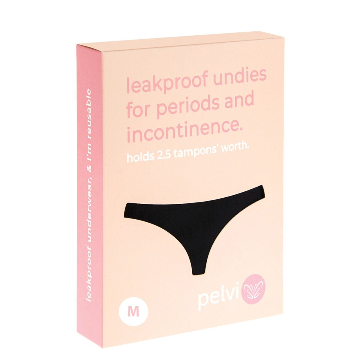 Pelvi Leakproof Bikini Black M