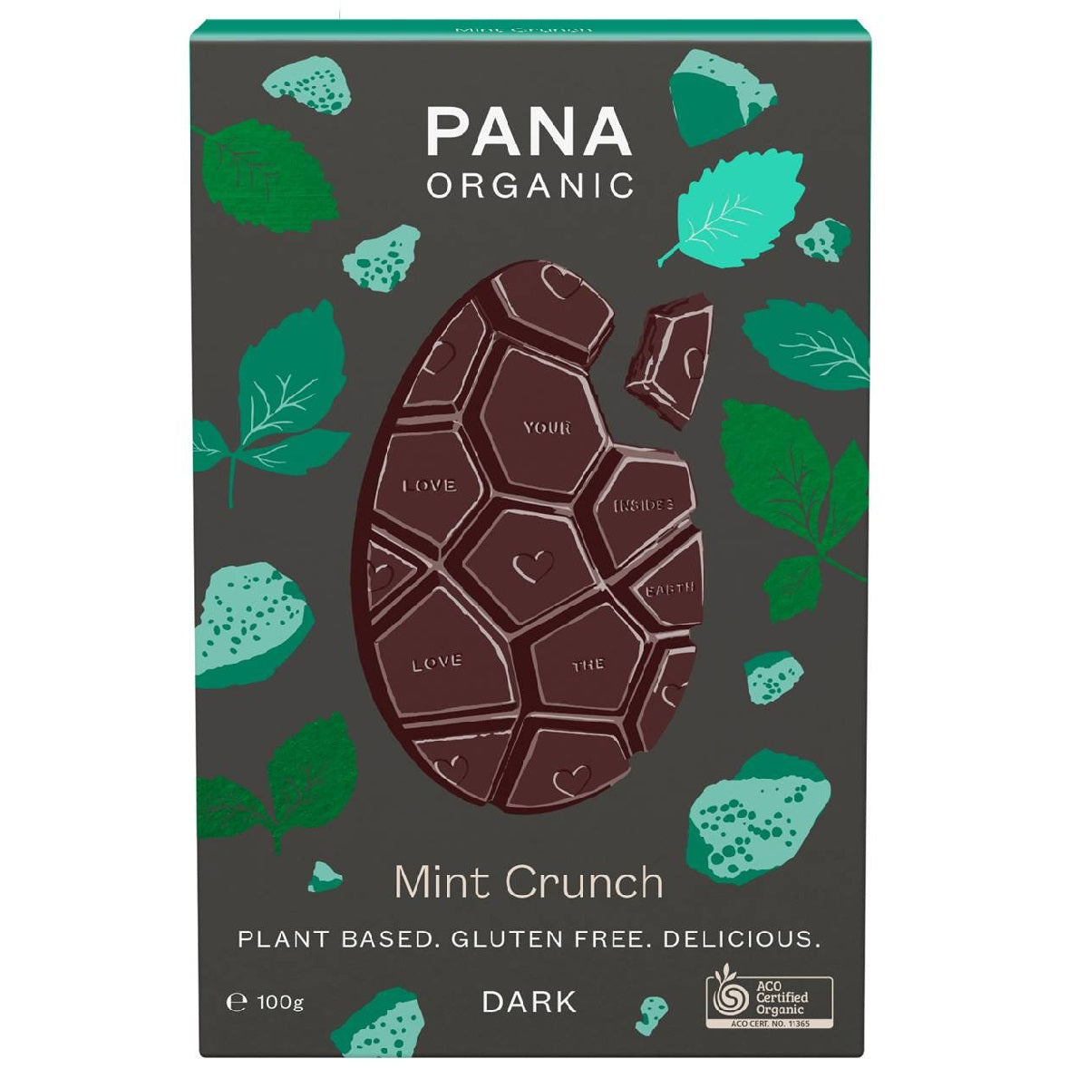 Pana Organic Easter Mint Crunch 100g