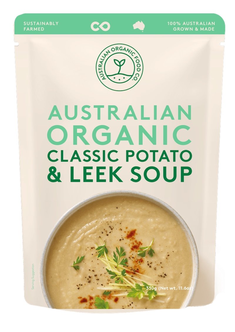 Australian Organic Food Co Classic Potato & Leek Soup 330g