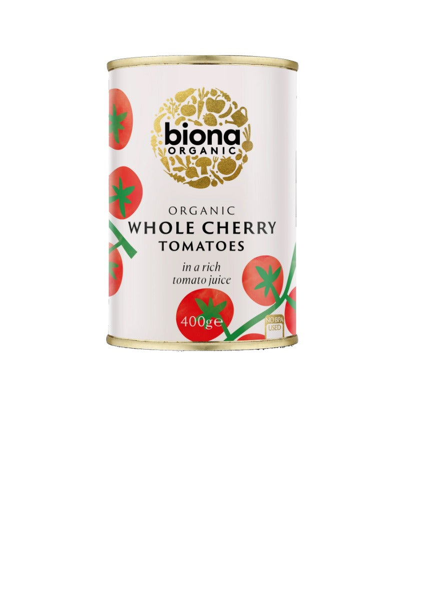 Biona Whole Cherry Tomates 400g