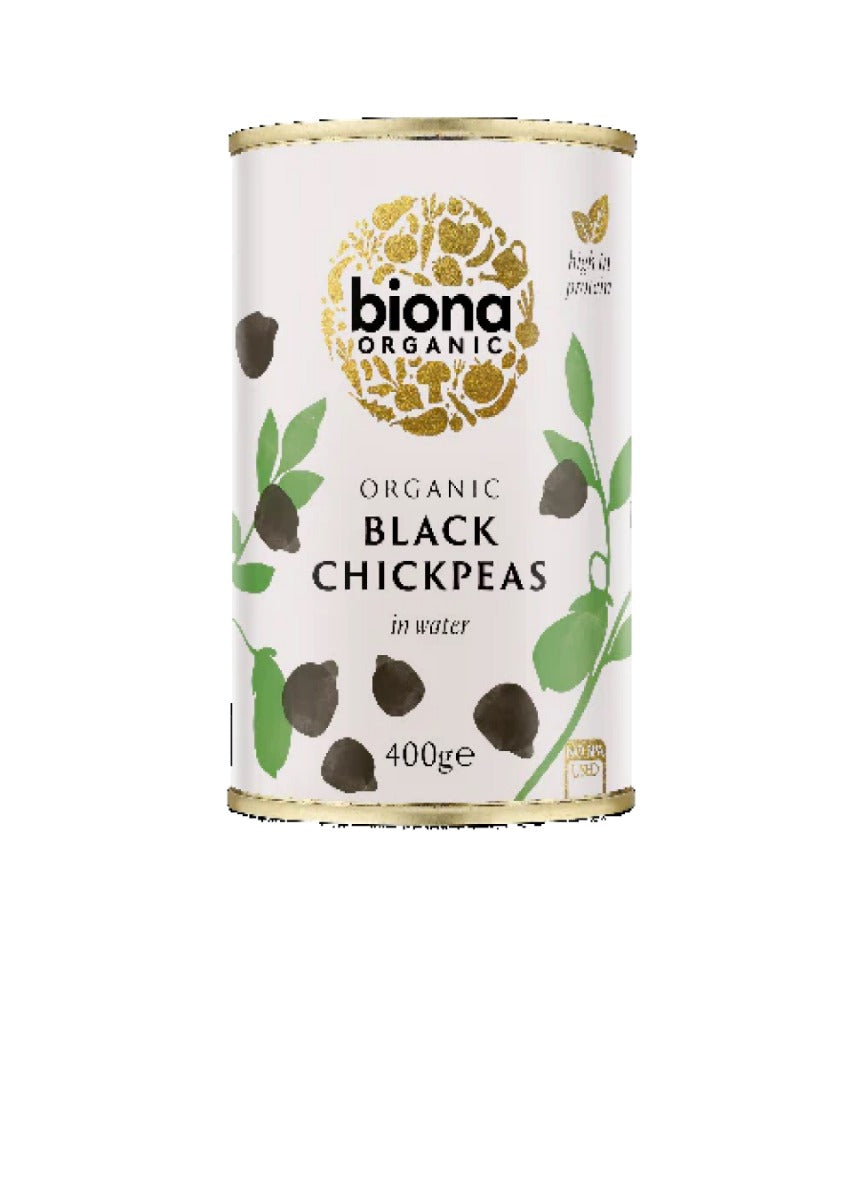 Biona Black Chickpeas 400g