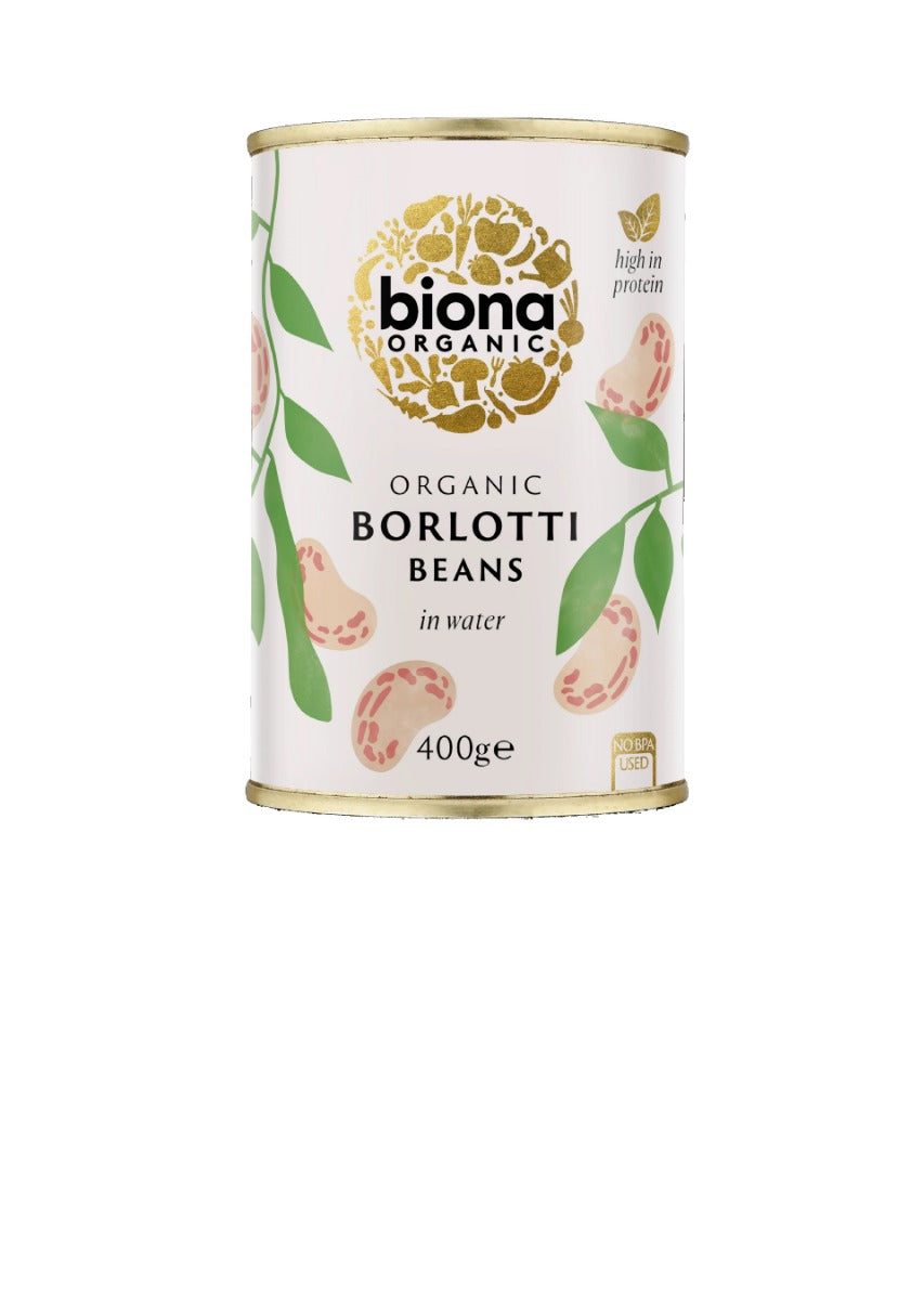 Biona Borlotti Beans 400g