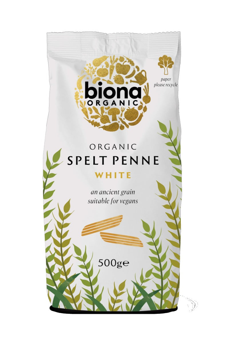 Biona Spelt Penne White 500g