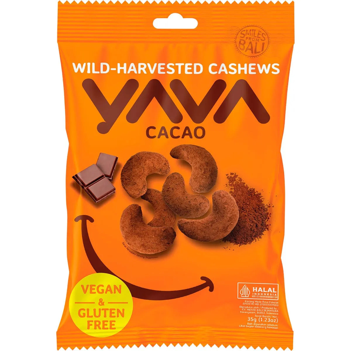 Yava Cashews Cacao 35g