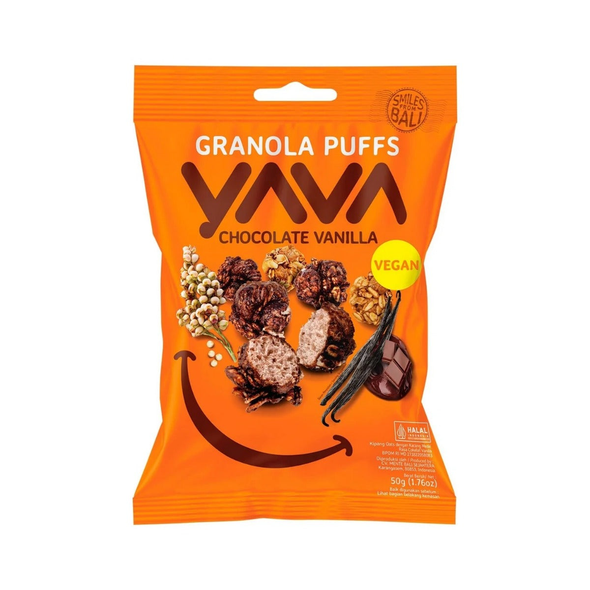 Granola Puff Chocolate Vanilla 50g