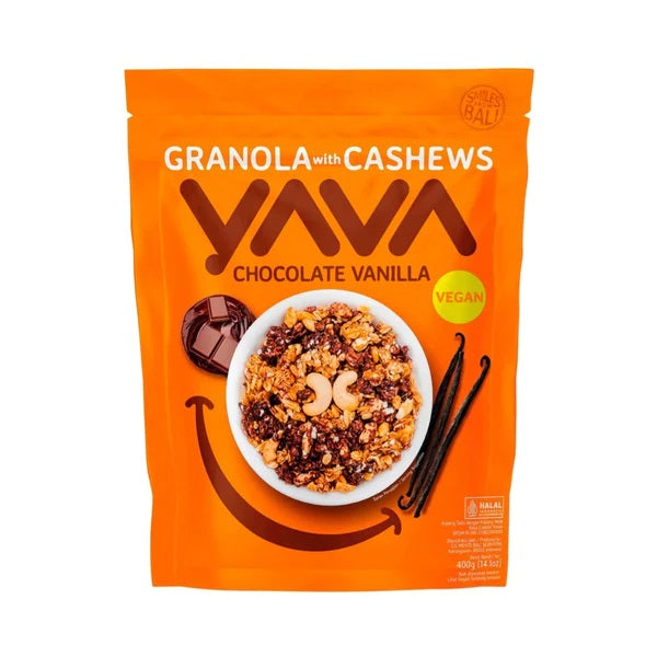 Granola Cashew Chocolate Vanilla 400g