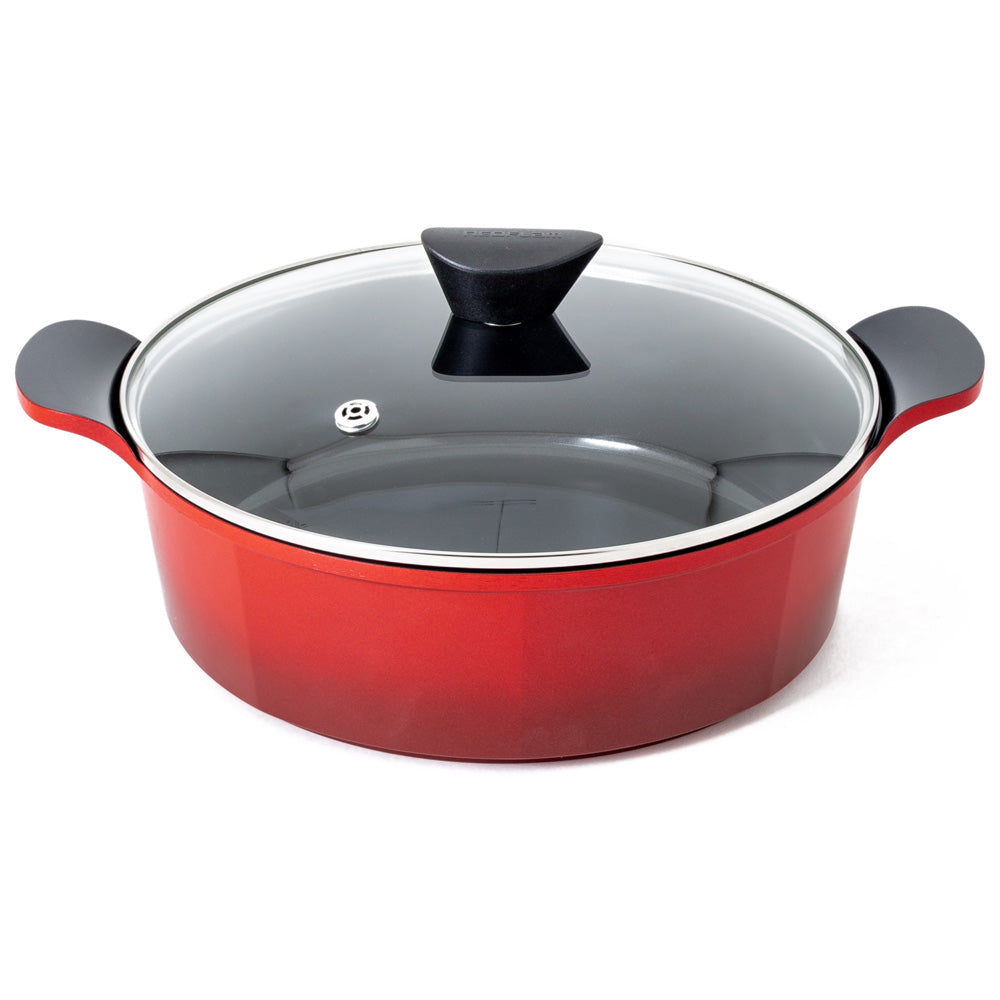 Neoflam Casserole 28cm Venn Red