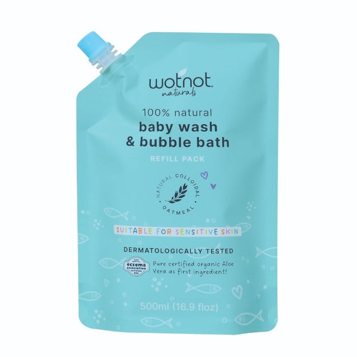 Wotnot Baby Wash&Bath Refill 500ml