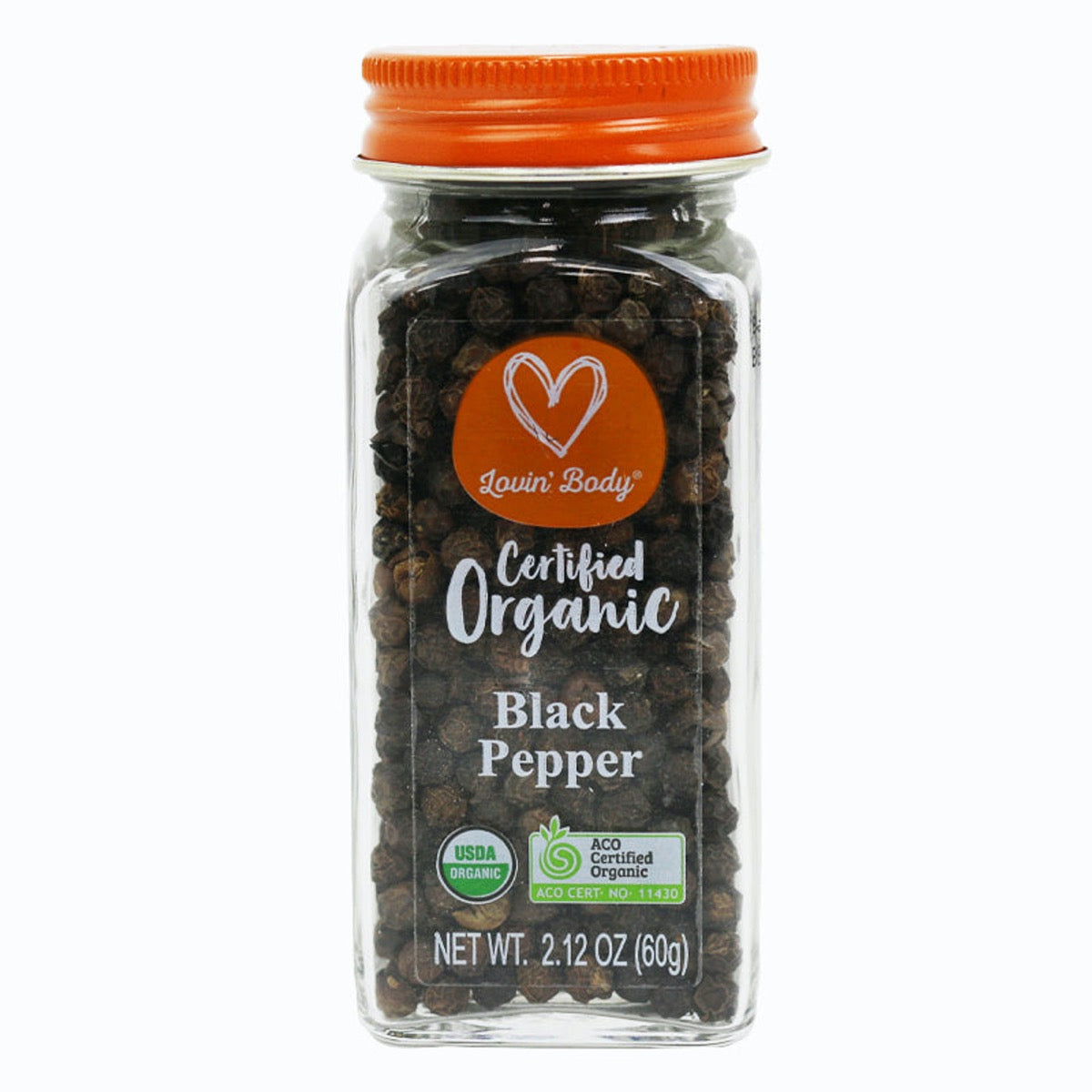 Lovin Body Black Pepper Whole 60g