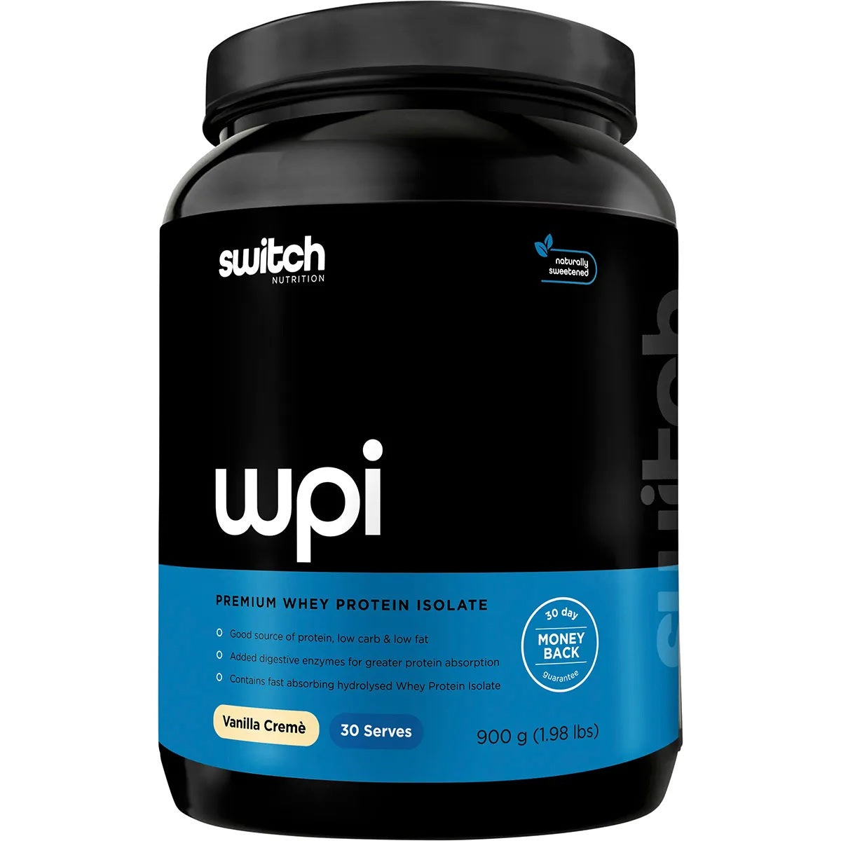 Switch Nutrition Whey Protein Protein Isolate Vanilla Creme 900g