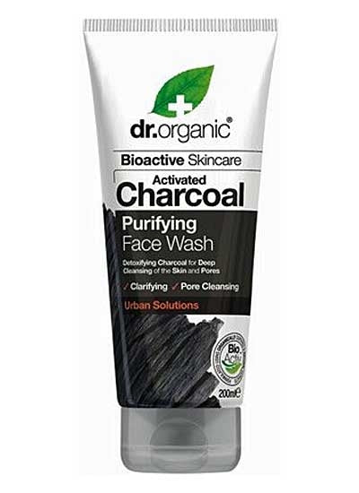 Dr Organic Face Wash Charcoal 200ml