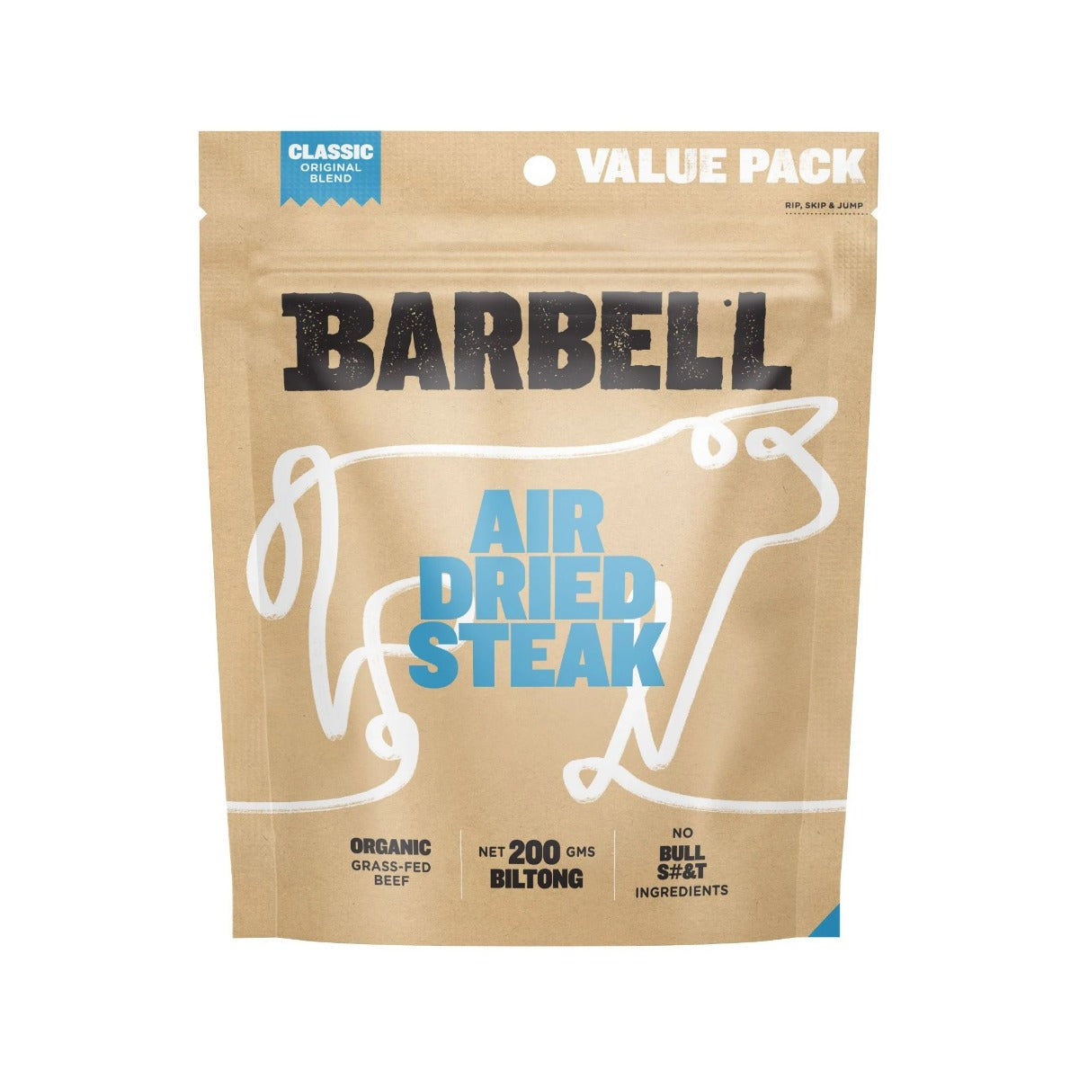 Barbell Foods Air Dried Steak Classsic 200g