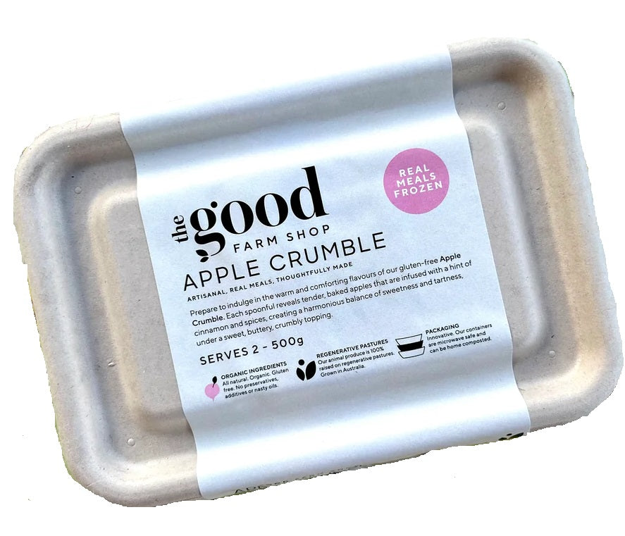 The Good Farm Shop Apple Crumble 500g