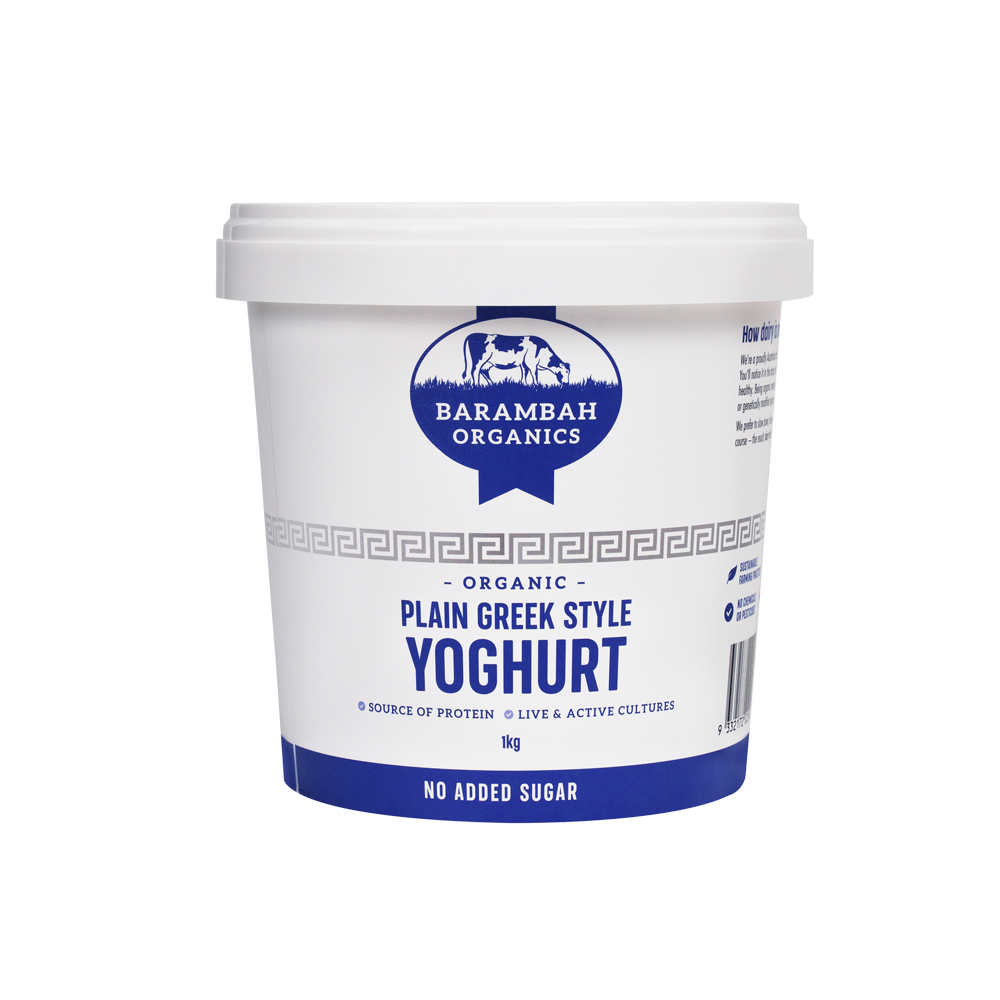 Yoghurt Plain Greek 1Kg