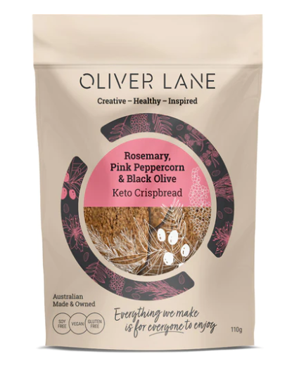 Oliver Lane Oliver Crispbread Rosemary 110g