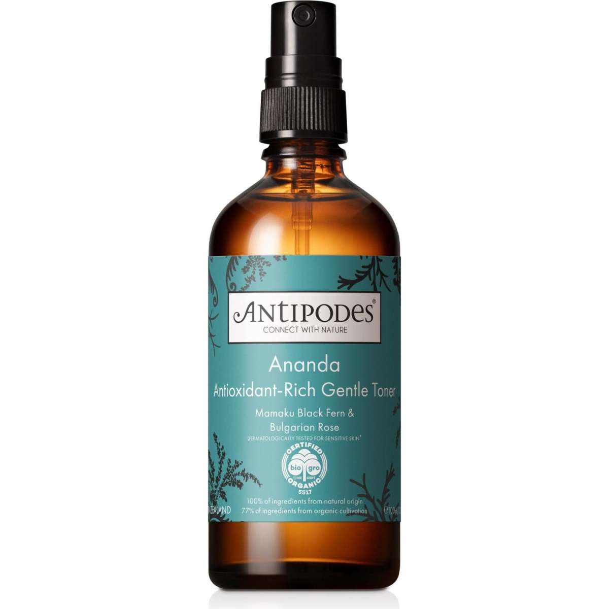 Antipodes Scientific Green Beauty Ananda Antioxidant - Rich Gentle Toner 100ml