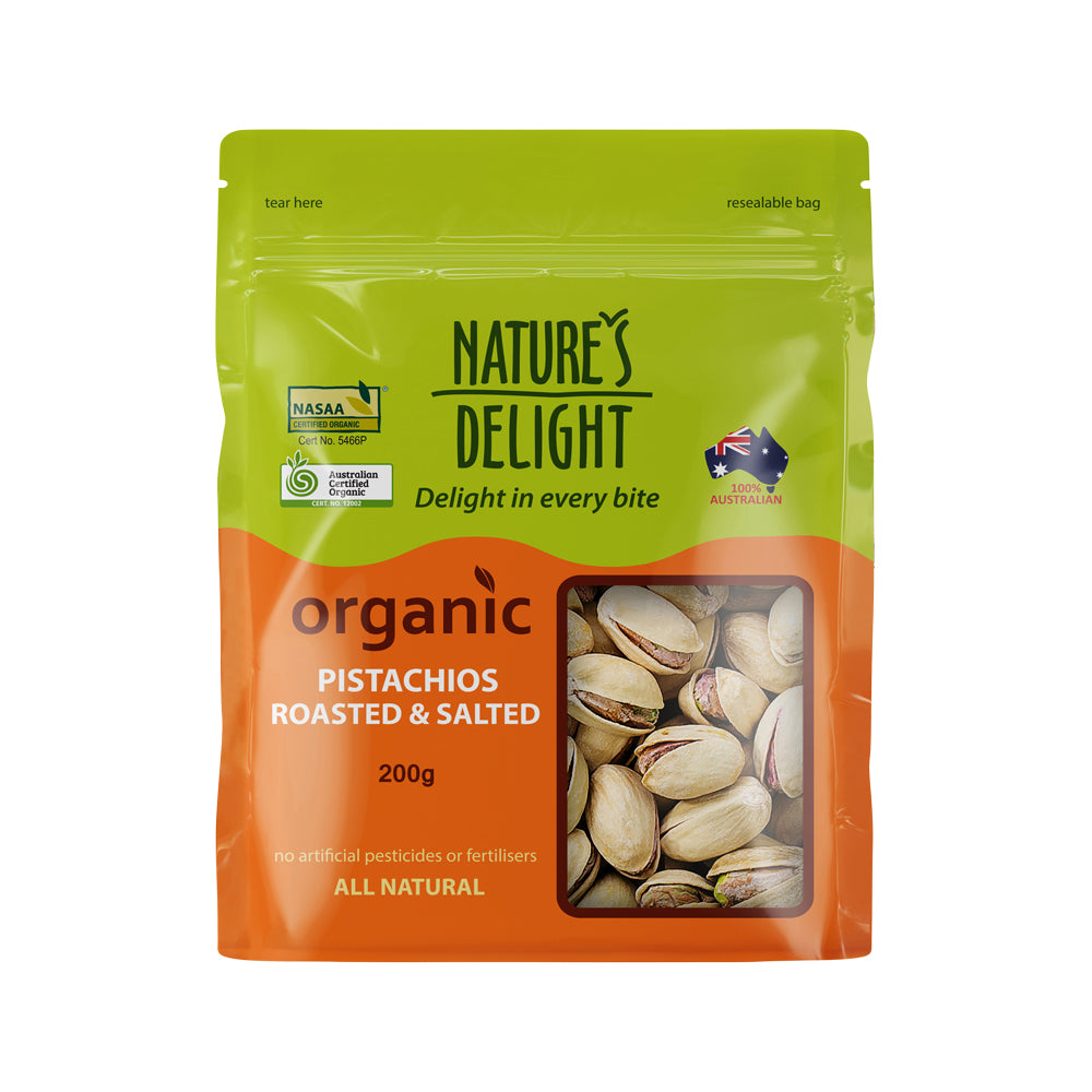 Natures Delight Del Pistachios R&S 200g