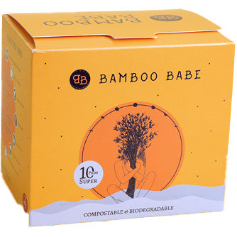 Bamboo Babe Babe Super Pads 10p