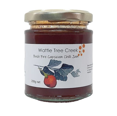 Wattle Tree Creek Capsicum Chilli Jam 200g