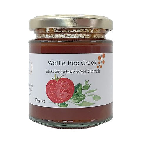 Wattle Tree Creek Tomato Basil 200g