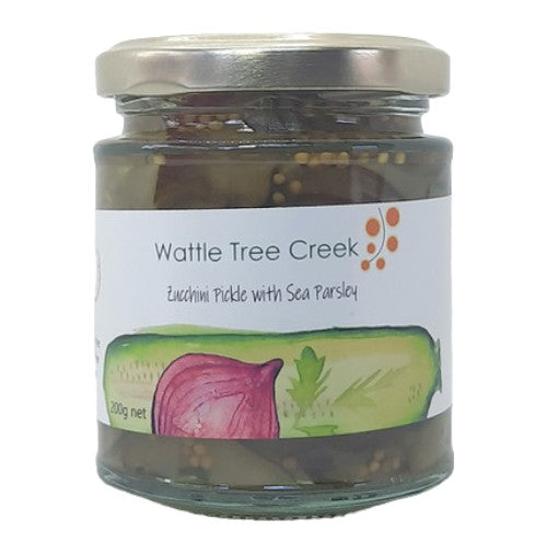 Wattle Tree Creek Zucchini Pickle Sea Parsley 200g