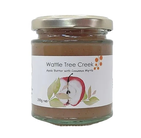 Wattle Tree Creek Apple Butter Cinnamon Myrtle 200g