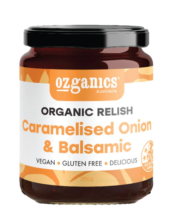 Oz Relish Car Onion Balsamic 250G