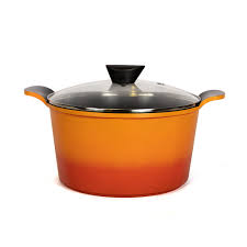 Neoflam Deep Casserole 26cm Orange