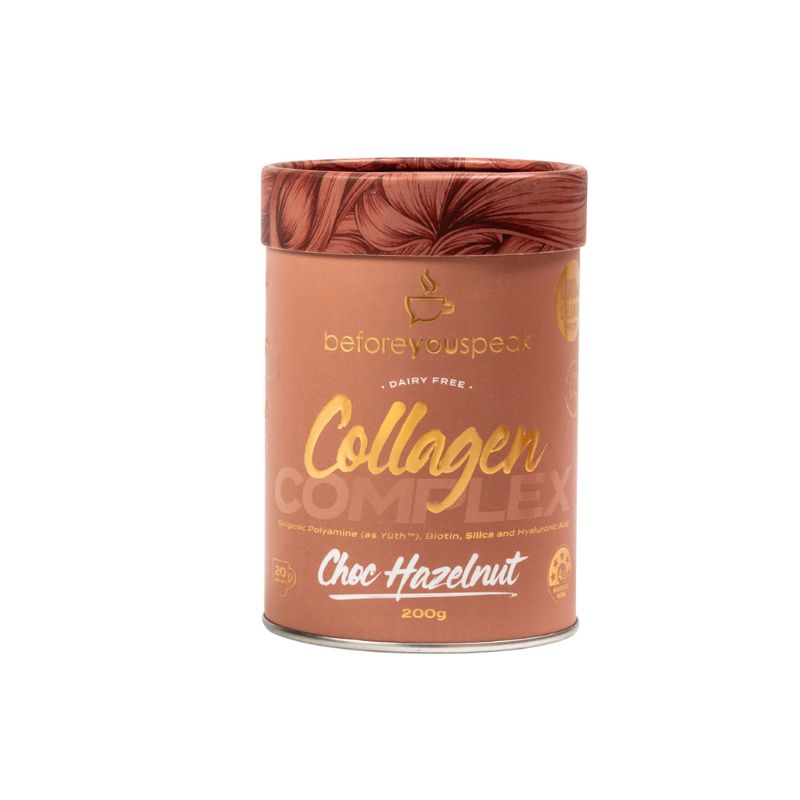 Before You Speak Collagen Choc Hazelnut 200g