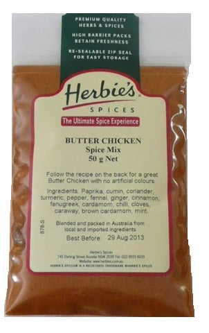 Herbies Butter Chicken 50g